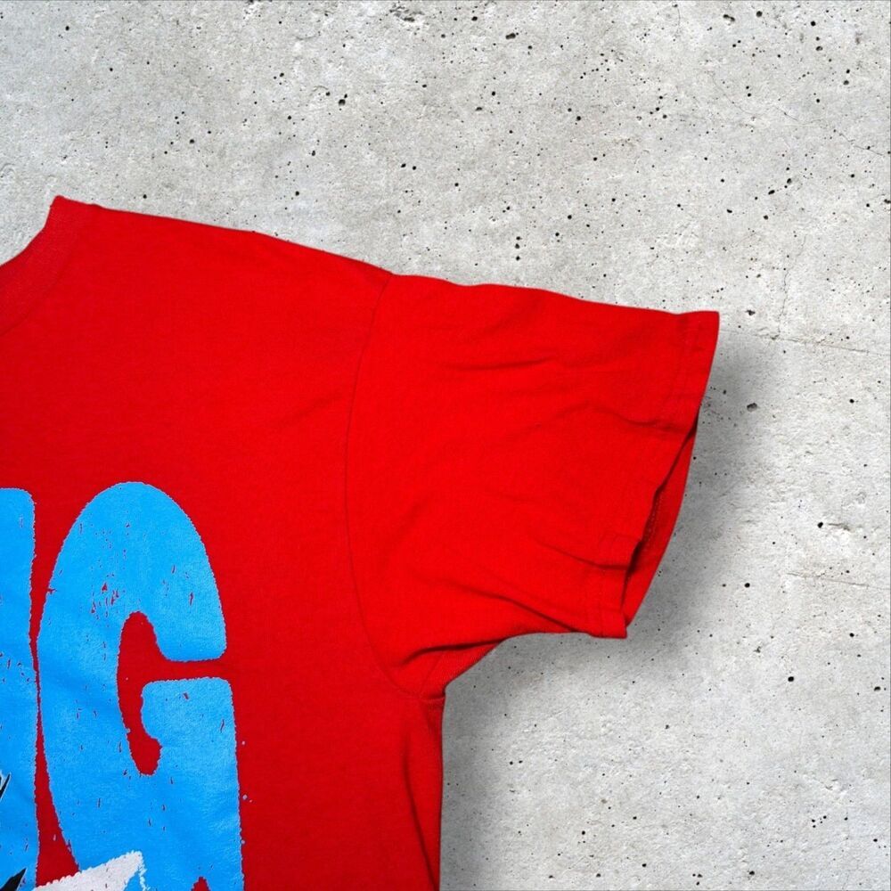 Yung Blood Red Punk Skull Mohawk Graphic T‑Shirt Life On Mars Tour 2022 L - Picture 3 of 8